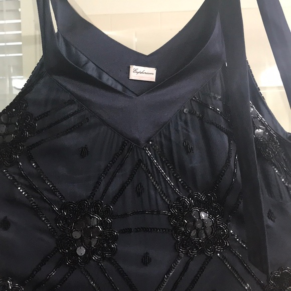 Navy jewel dress - Picture 4 of 6